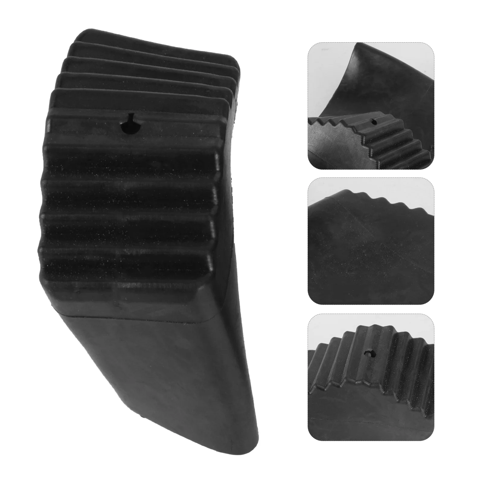 

Household Ladder Non-slip Pads Ladder Feet Covers Ladder Accessories Black