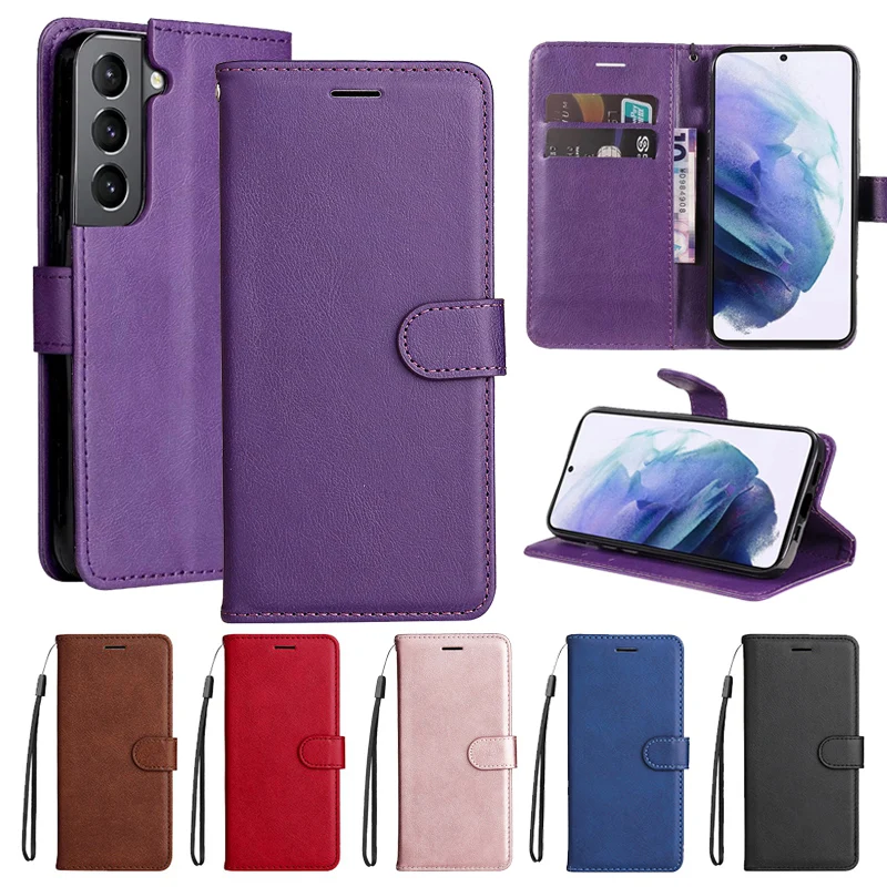 

Card Slots Wallet Case for Samsung Galaxy S22 S21 S20 S10 S9 S8 S7 S6 Note 8 9 10 20 Ultra Stand Flip Holster for S21FE S20FE
