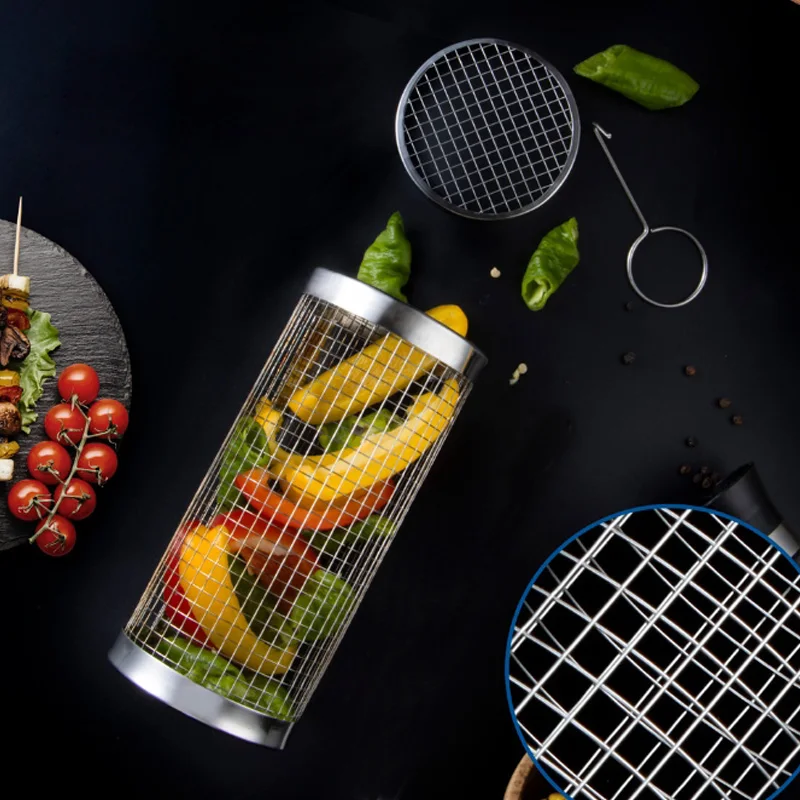Клетки для барбекю из нержавеющей стали решетка гриля посуда кемпинга пикника