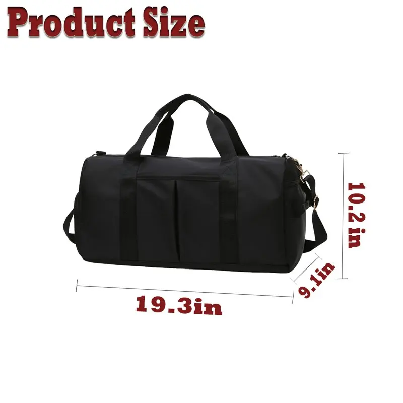 Gym Bag Travel Duffel Bag Travel Tote Bag Shoulder Weekender Overnight Bag for Women Men Swimming Yoga Sport Bag