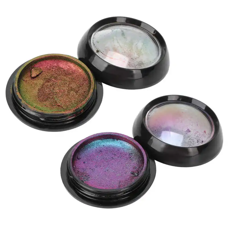 

Блестящие тени для век, макияж для век, пигментированные, широко используемые, хорошая цветопередача, мелкая пудра для танцевальных вечерин...