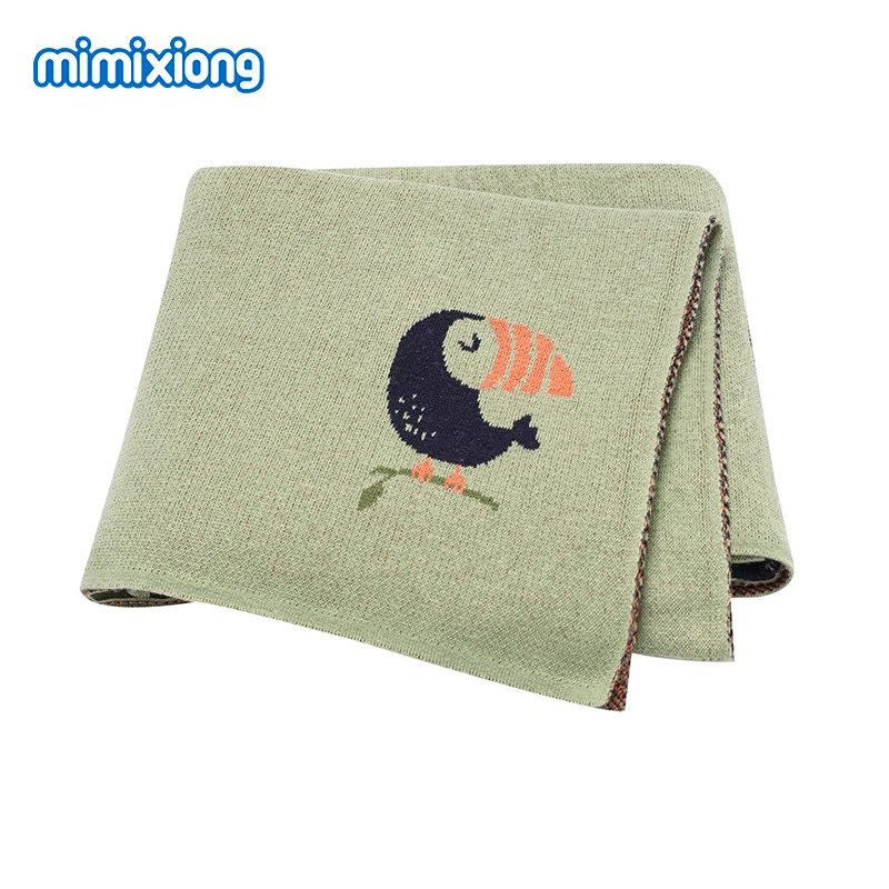 

Baby Blankets Newborn Netural Cotton Knit Swaddle Wrap Quilts 100*80cm Infant Boy Girl Stroller Nursery Security Receiving Mats