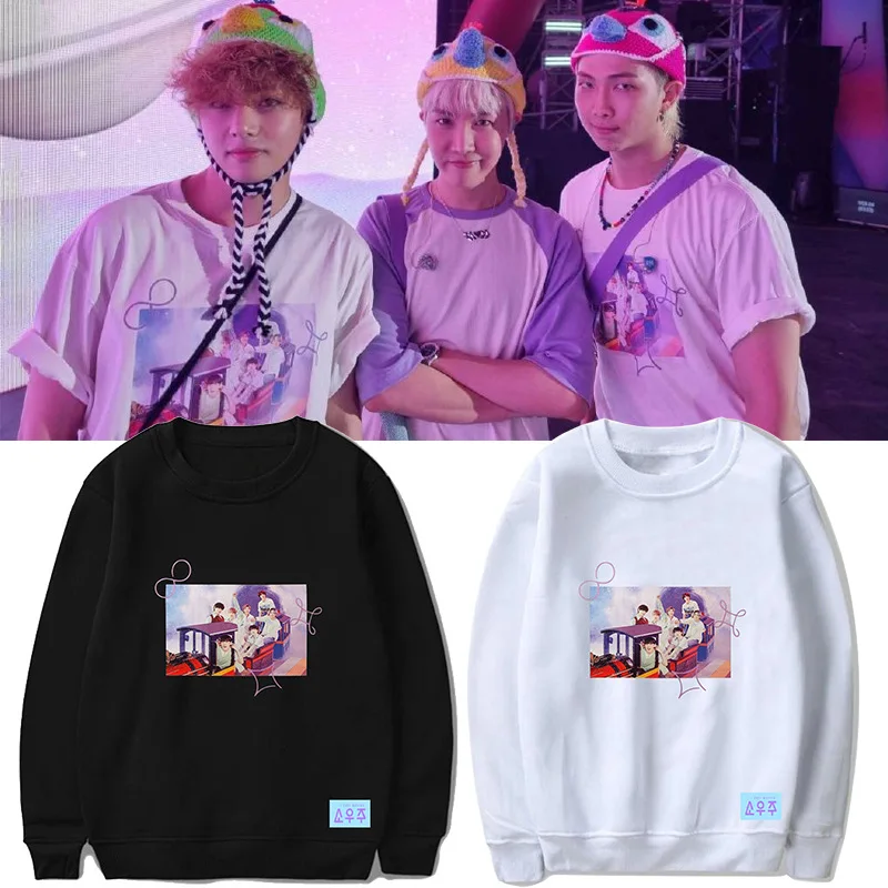 

Женский свитшот с круглым вырезом Bangtan Boys SOWOOZOO