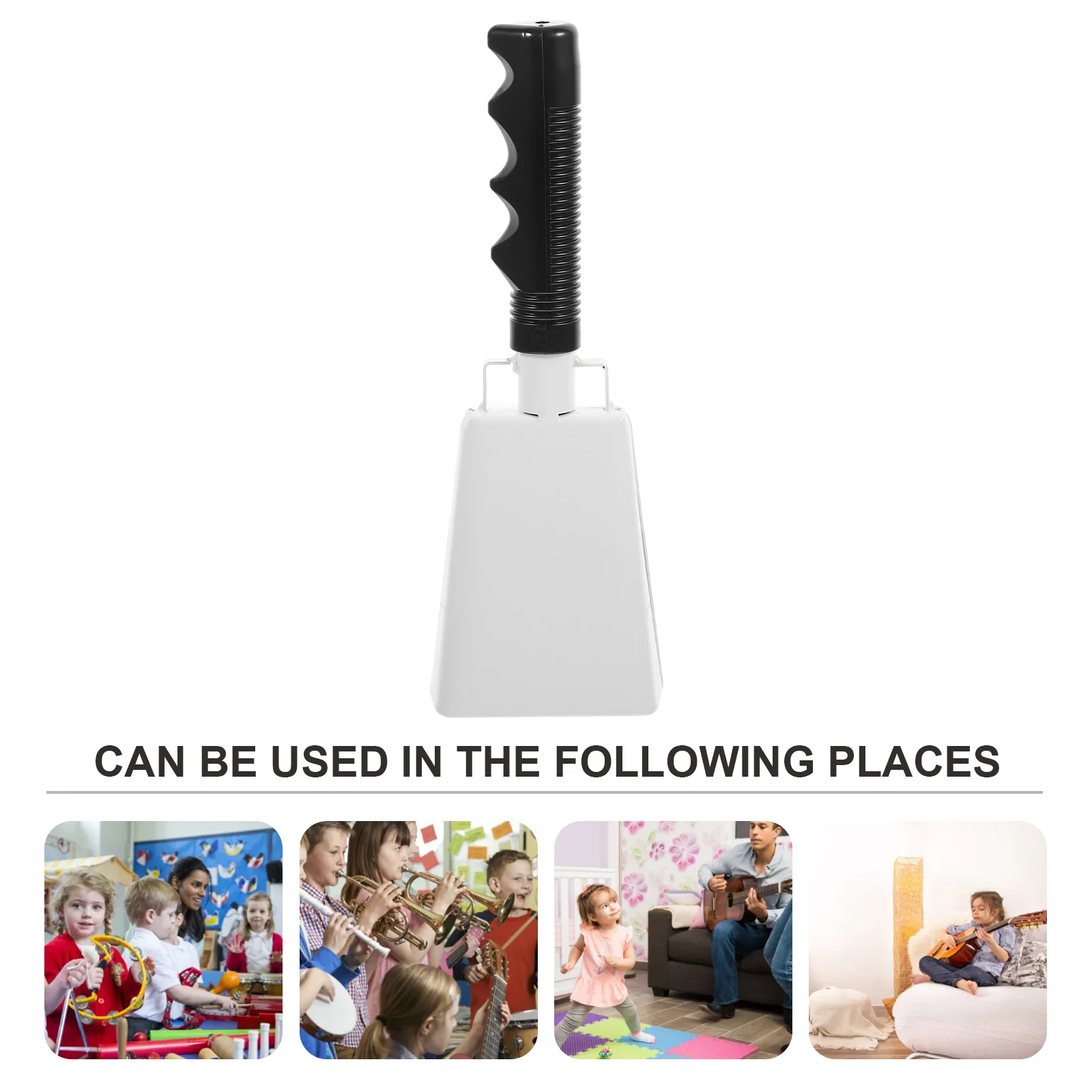 Коровьевой колокольчик Ударный Футбольные шумогенераторы Игры с длинной ручкой