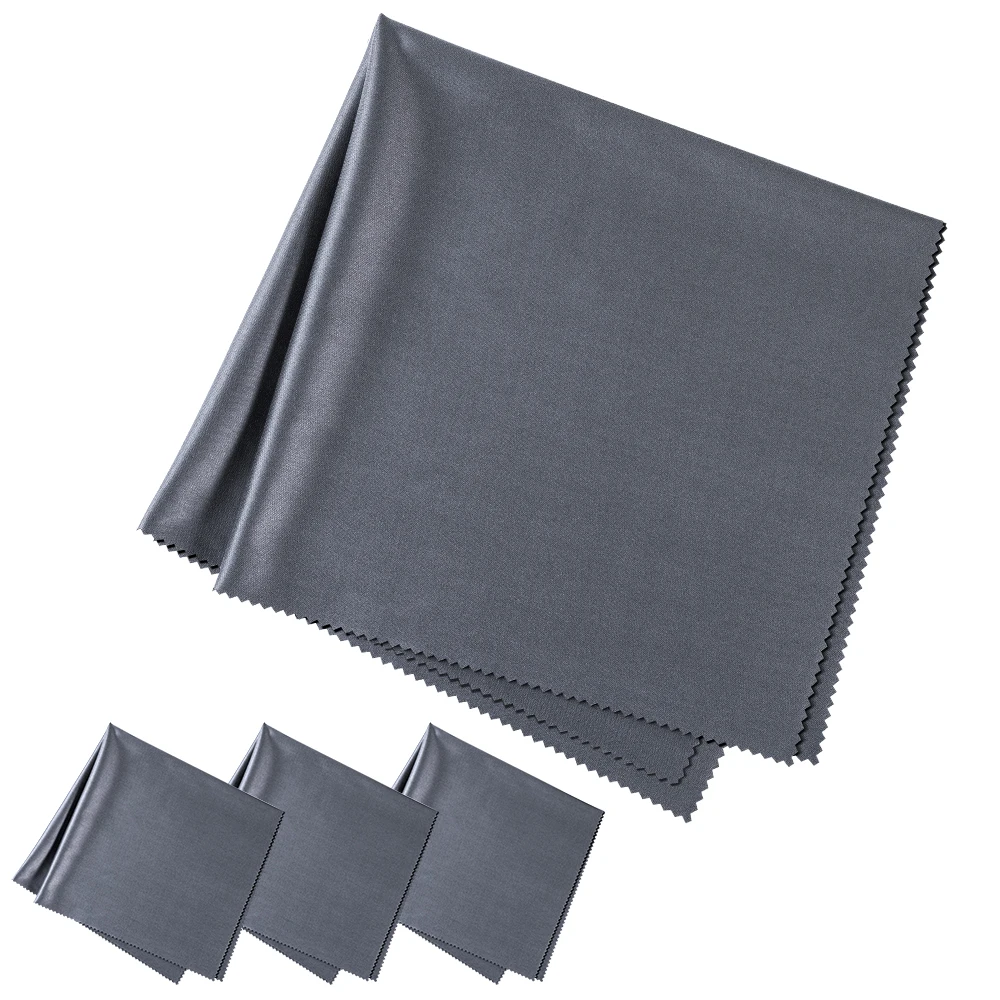 K&ampF Concept 4 pics 16''x16'' Microfiber Cleaning Cloths Oversized for TV Screen Electronics Computers Eyeglass - купить по