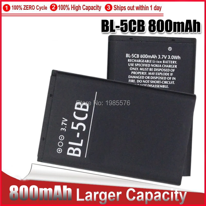 1 5pc lithium phone battery bl 5cb bl5cb 3 7v 800mah battery bl 5cb for nokia 3600 3660 6620 6108 3108 2135 n91 1280 free global shipping