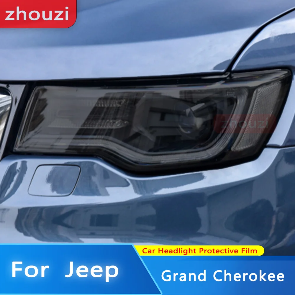 

2 шт., защитная пленка для автомобильных фар Jeep Grand Cherokee WK2 2014-2020