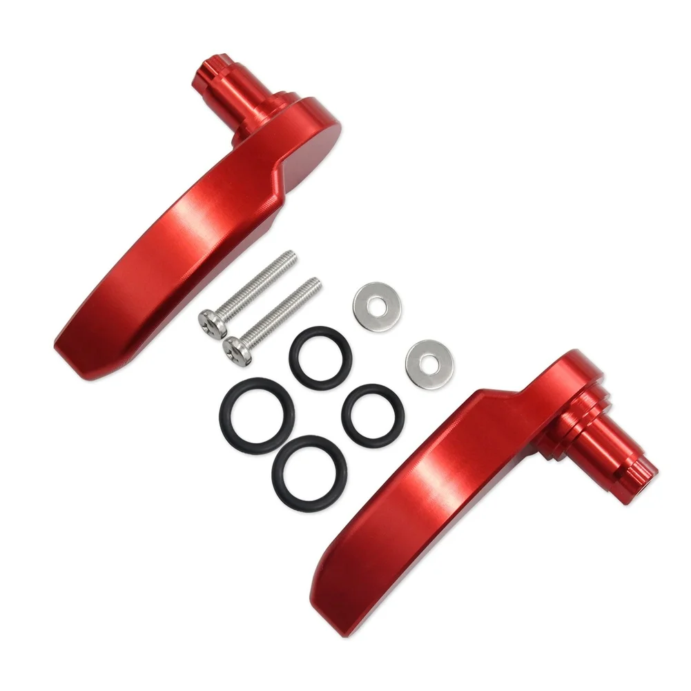 Комплект защелок для седельных сумок Touring Levers, износостойкая отделка для мотоциклов Touring, быстрая установка, для Road Glide, черный цвет (art.: 3920dbbb62c9a) - 3920dbbb62c9a