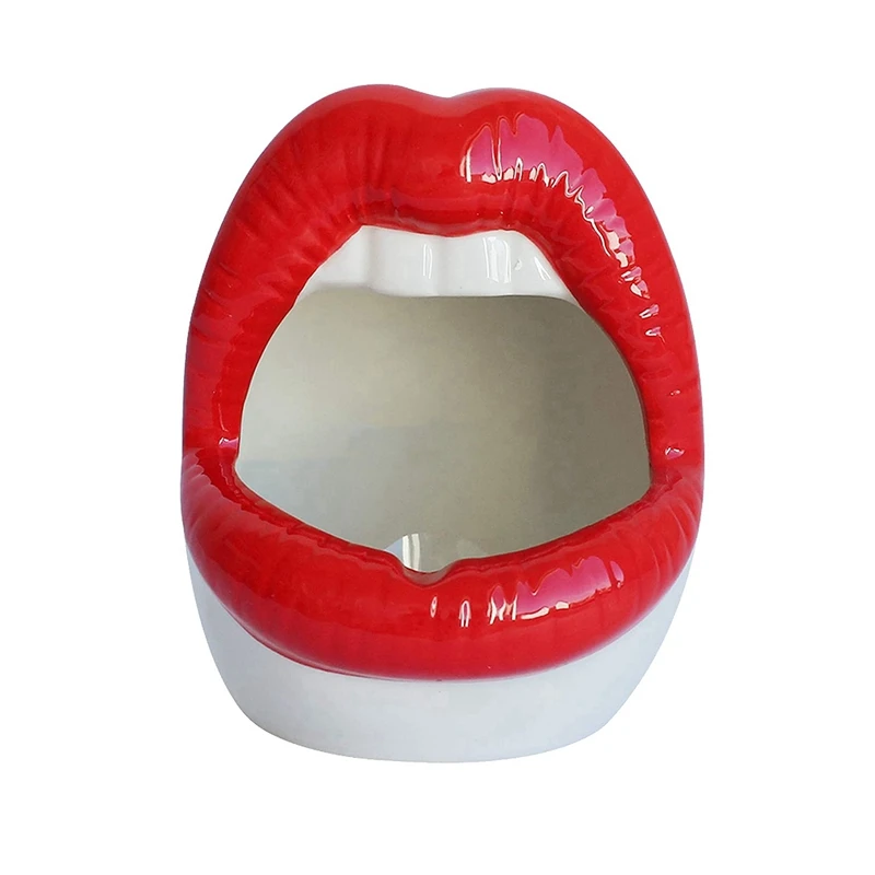 

3x Необычные суккуленты, керамические маленькие цветочные фотообои, пикантные большие губы для дома и офиса, красные