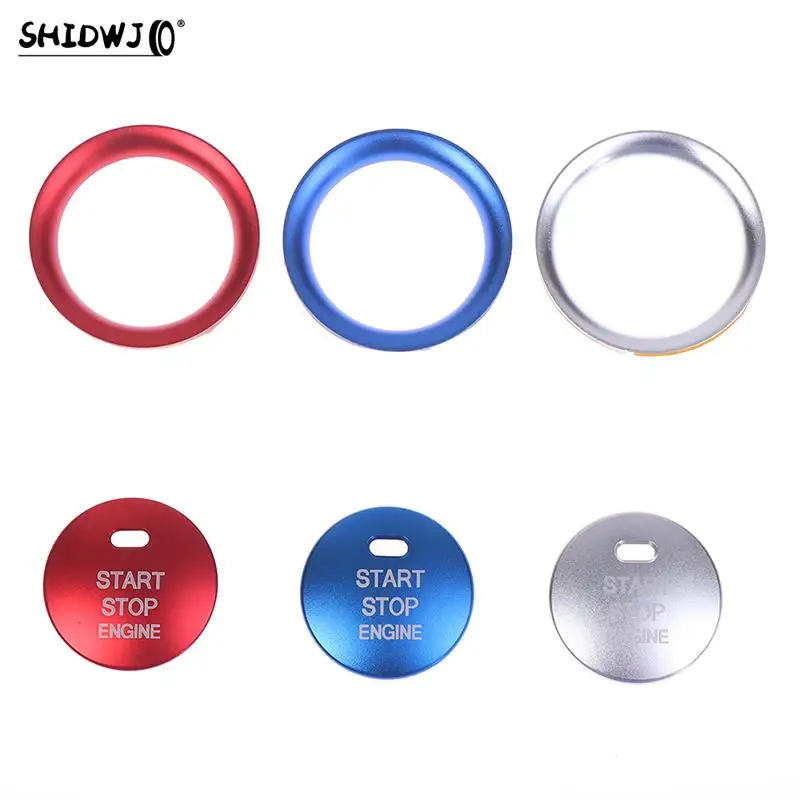5 шт. наклейка переключателя автомобиля старт стоп двигатель зажигание кнопка