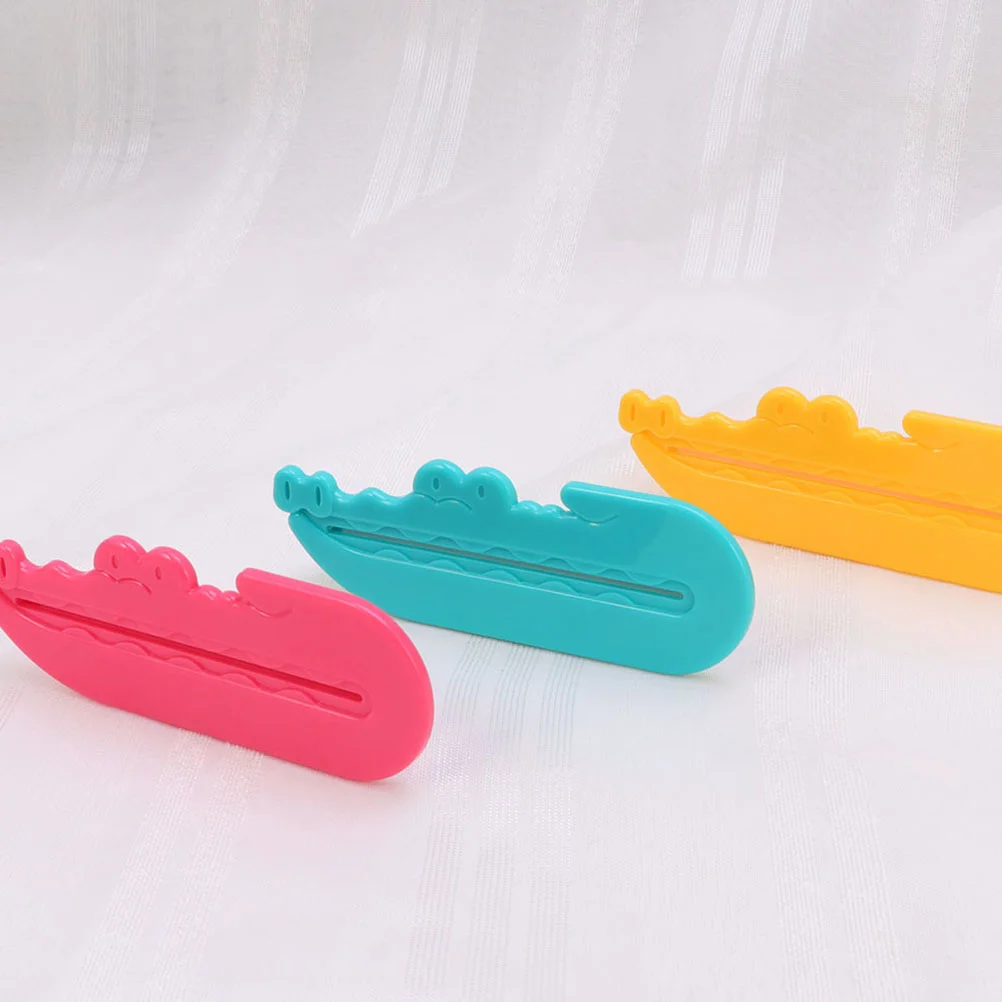 6 шт. соковыжималки для зубной пасты зубные щетки диспенсер зажим экструдера