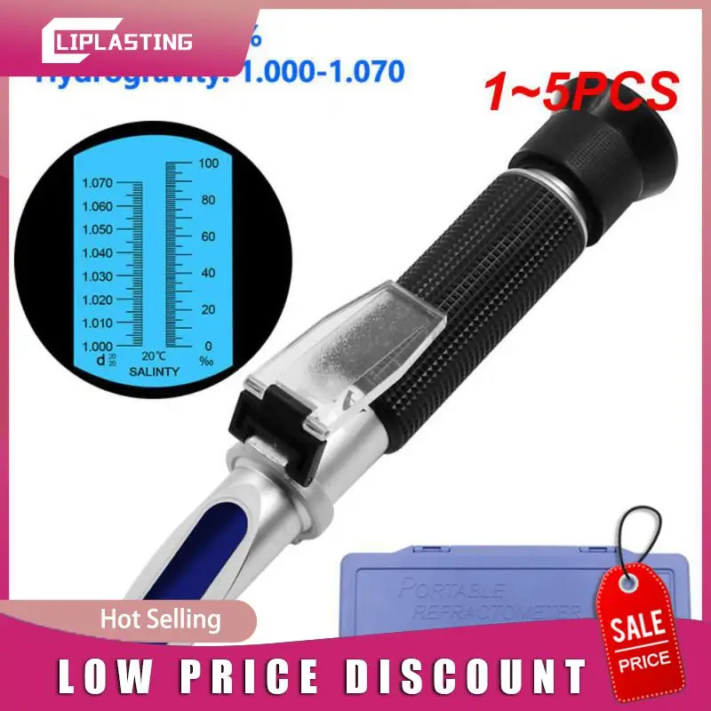 

1~5PCS yieryi Handheld 0-80% Alcohol Refractometer for spirits Household liquor brewing refractometer Alcohol Concentration