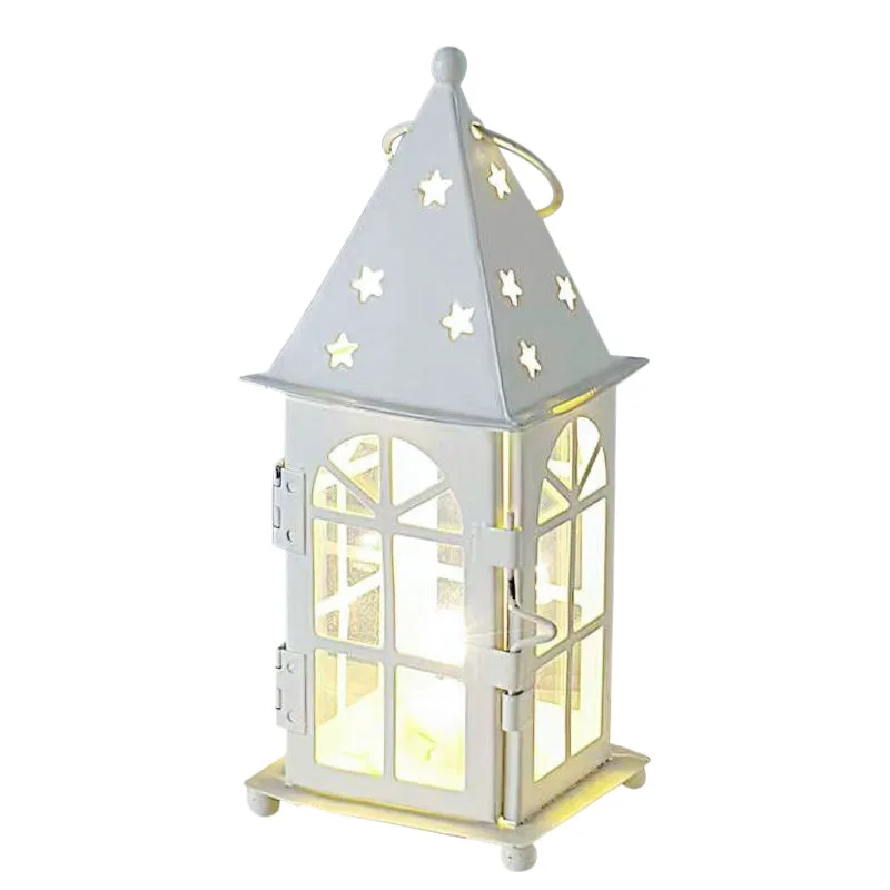 

Железная ветрозащитная свеча, лампа-ветер для сада, украшение для дома, уличный свадебный подсвечник