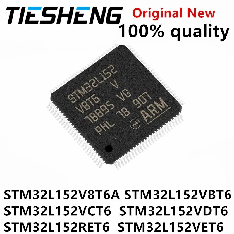 Микросхема Nuevo IC LQFP STM32L152V8T6A STM32L152VBT6 STM32L152VCT6 STM32L152VDT6 STM32L152RET6 STM32L152VET6 1 unids/lote |