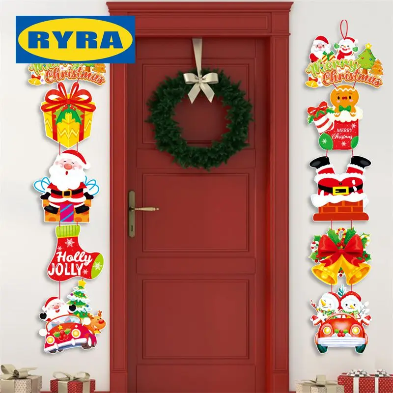 

Интересная подвесная дверь, высокое качество, Рождественское украшение, легко хранить, подвесные украшения, праздничная атмосфера, красиво