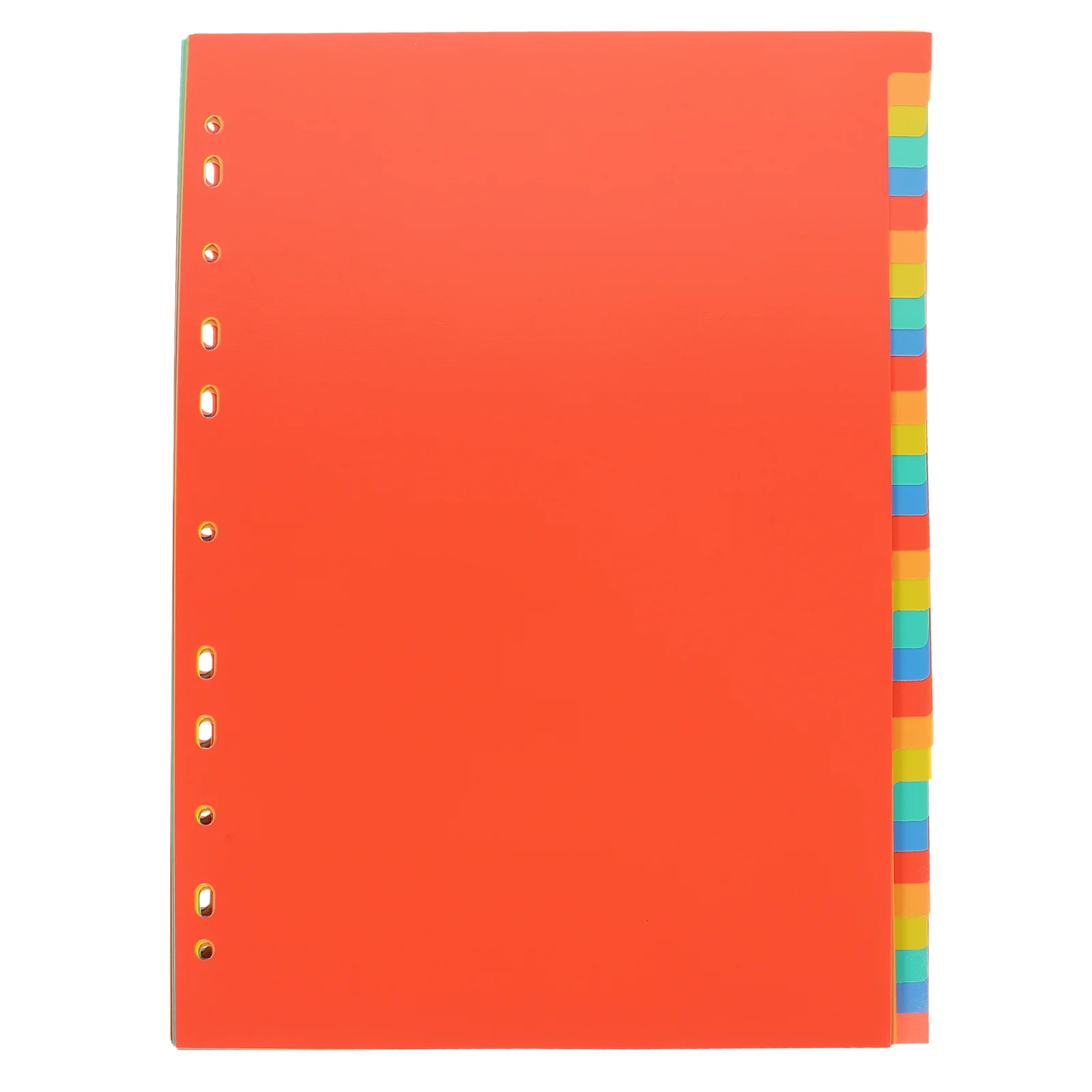 

/ Tab Dividers Binder Plastic Labels Loose Leaf Parts Paper Page Notebook Supplies A4 File Divider For School Office