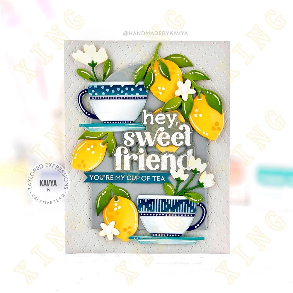 Чай для двух штампов и комбинированное поступление новые металлические штампы