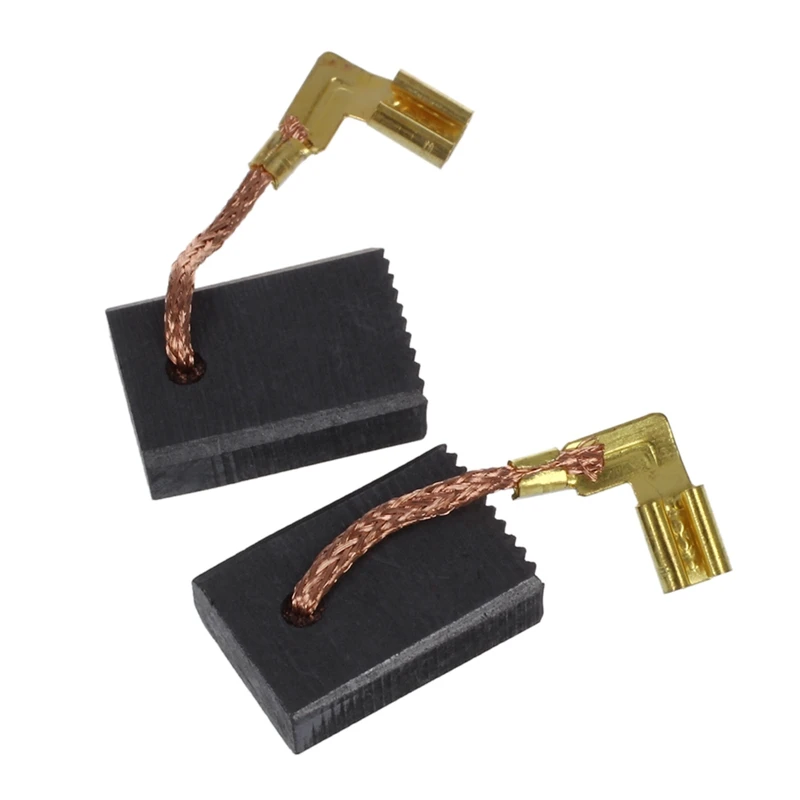 

60 Pcs 21/32 Inch X 27/64 Inch X 13/64 Inch Carbon Brush CB325 For Makita 9554NB 9557NB