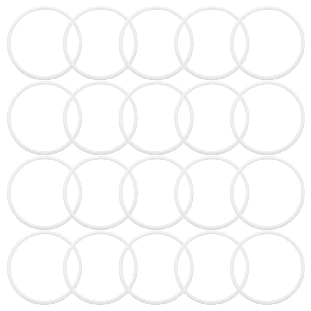 30 шт. обруч с цветочным рисунком макраме аксессуары для ловли снов пластиковый