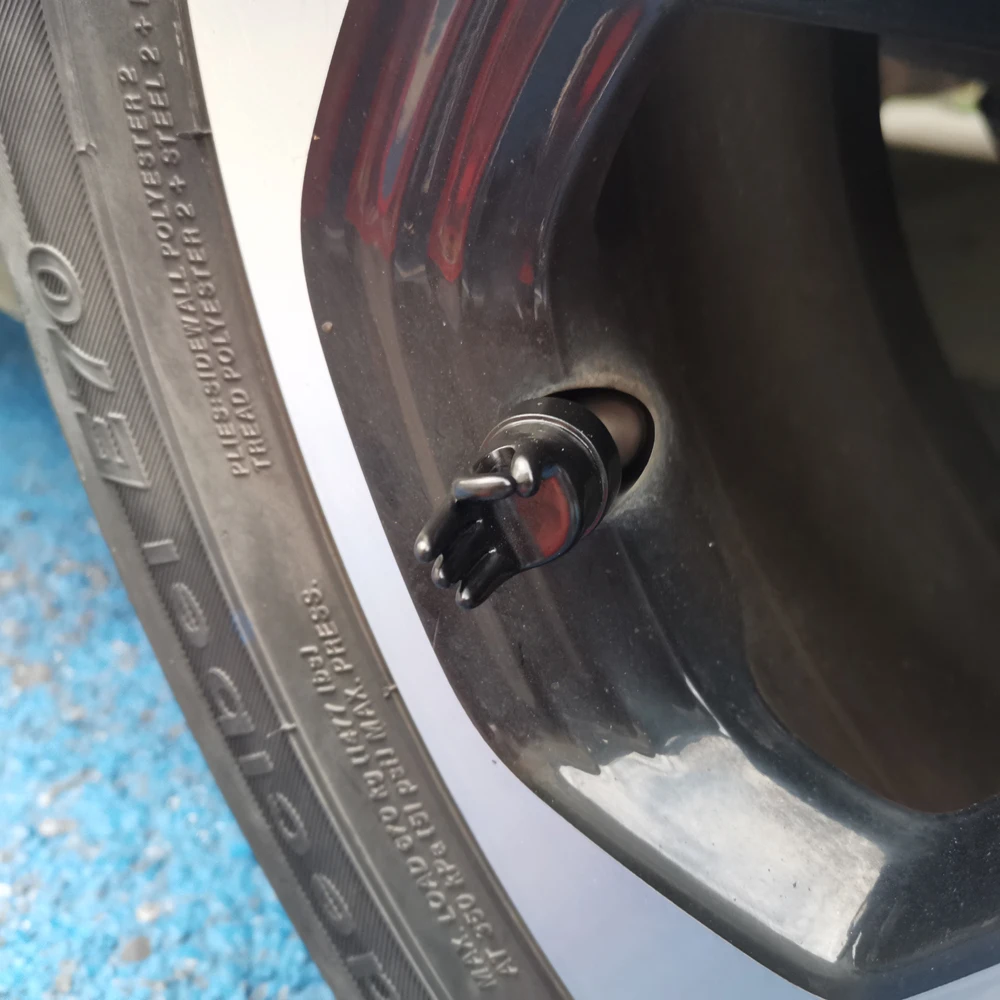 4 шт./компл. колпачок клапана для шин с жестом OK простая установка