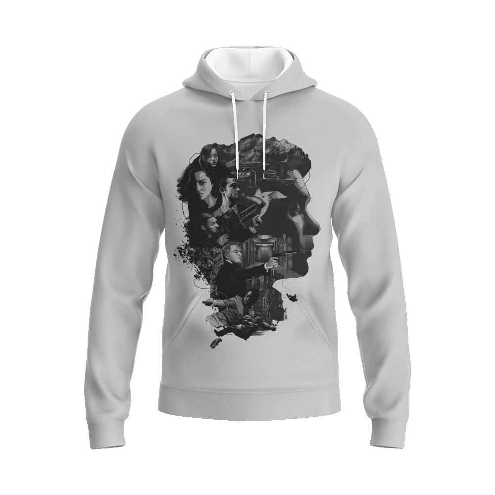 

Мужской свитер с капюшоном, Осень-зима