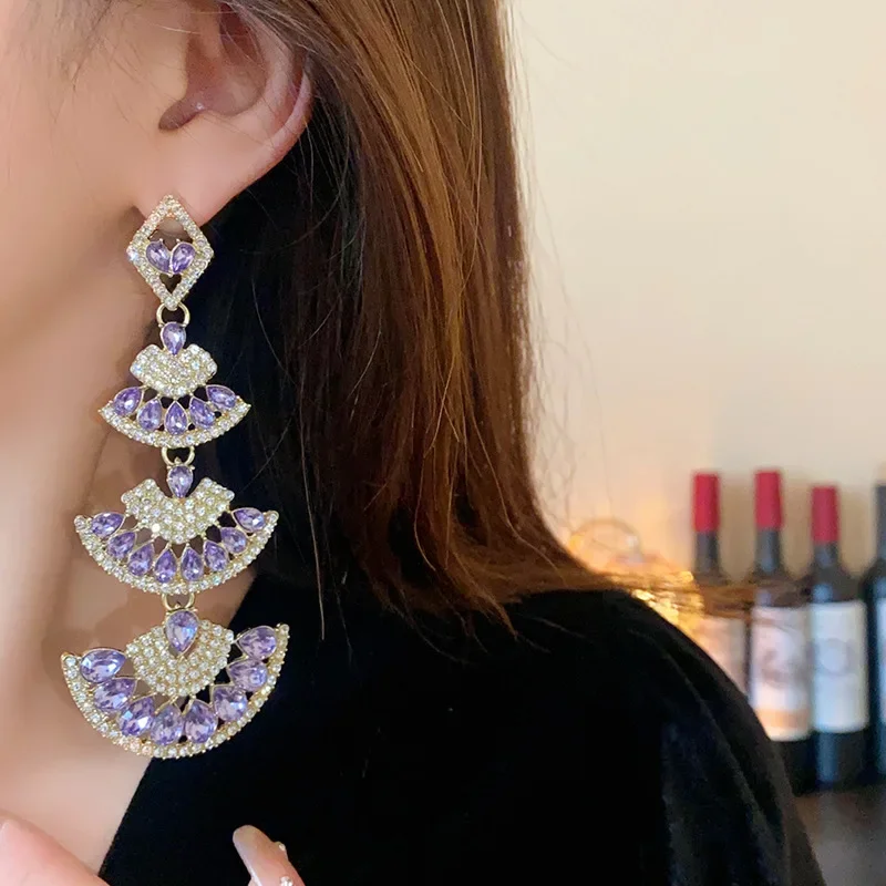 Женские серьги-подвески с кисточками в Корейском стиле