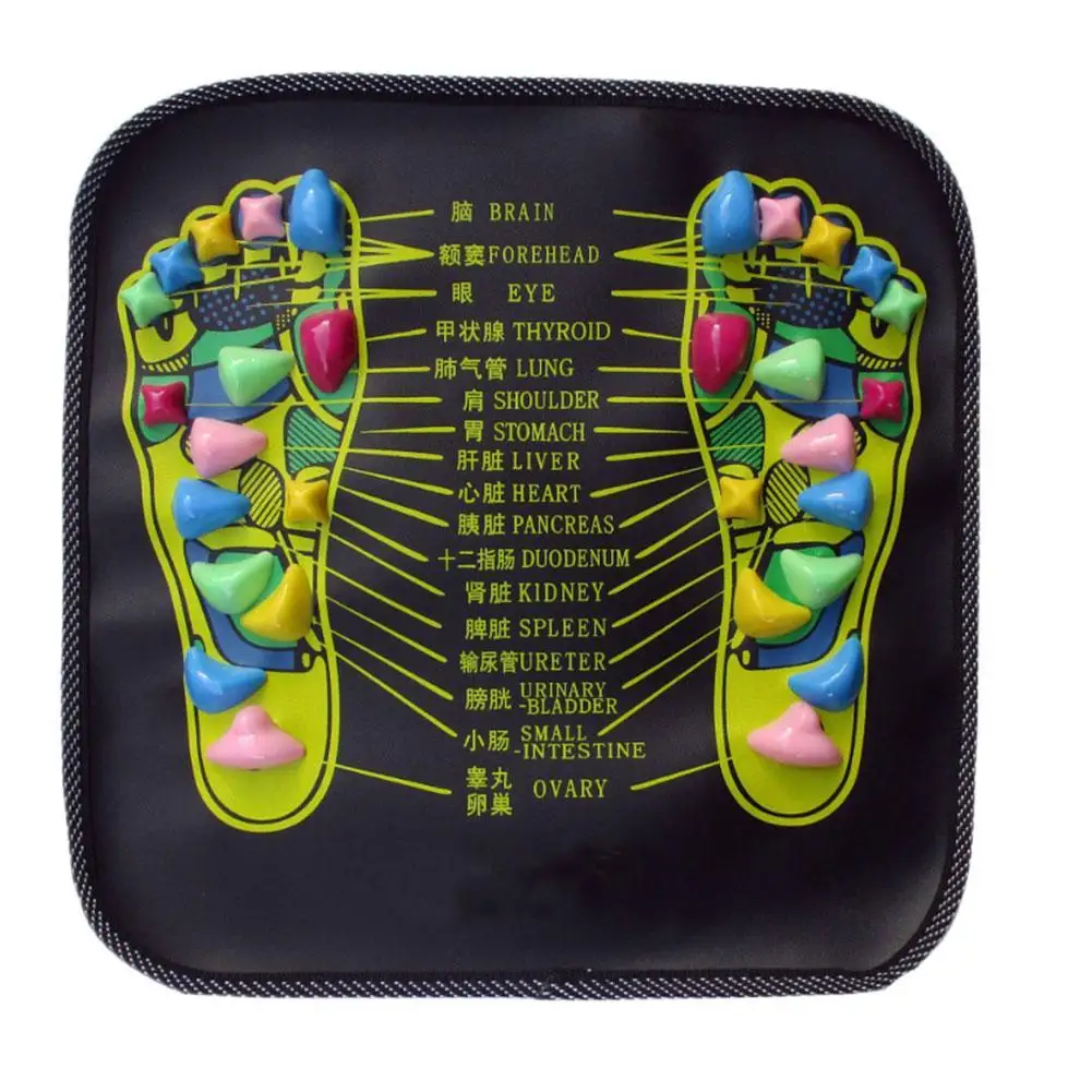 

Acupuncture Cobblestone Foot Massage Cushion Reflexology Massage Mat Acupoint Physical Massage Foot Pad Pain Relief Health Care