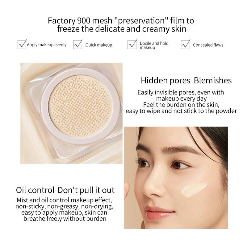 Подушка CC-крем-консилер увлажняющий невидимый осветляющий поры тональный крем
