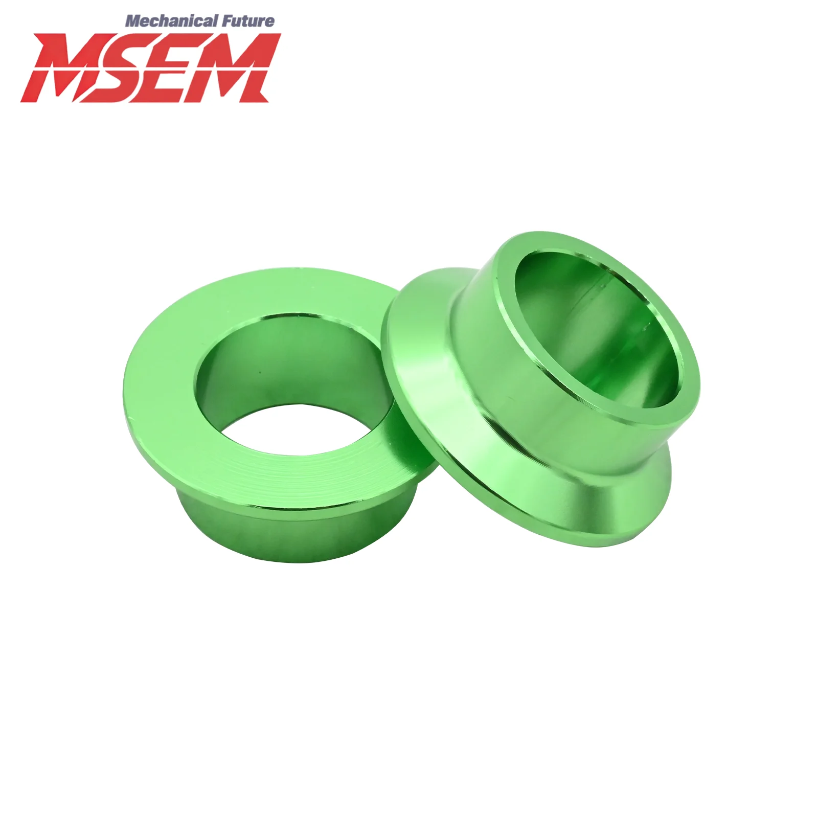 Фото Для мотоциклов Kawasaki KLX450R 2008-2019, KX450F, KX250F, KX250 2006-2020, KX125 2006-2020: Алюминиевые проставки для передних и задних колесных ступиц с ЧПУ №3