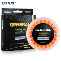 goture fly line all viz bi colour weight forward floating fly fishing line with welded loop wf2 3 4 5 6 7 8f 90ft fast delivery