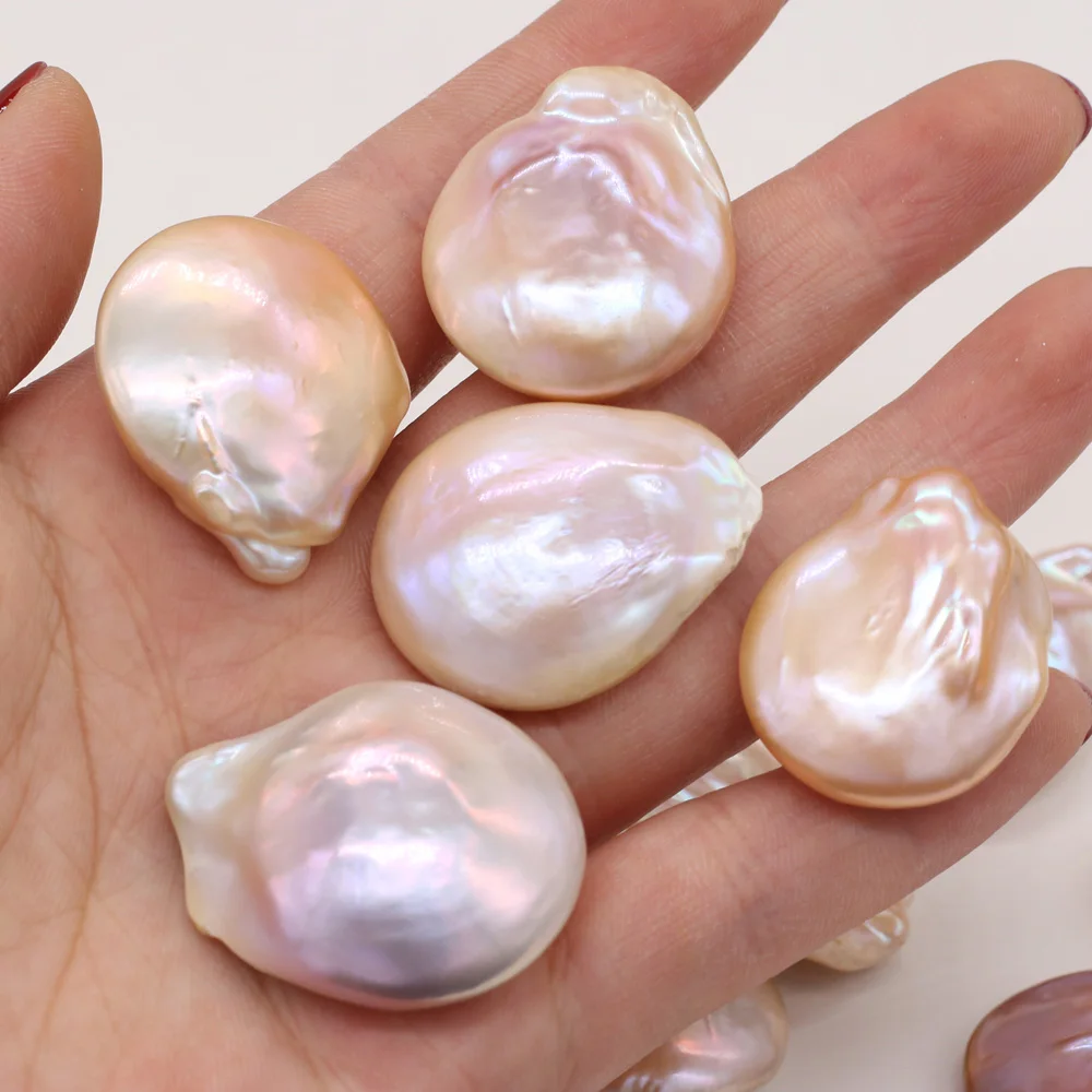 

High Quality Natural Fresh Water Baroque Irregular Pink Pearl Loose Bead for Jewelry Making Bracelet DIY Necklace Accessories