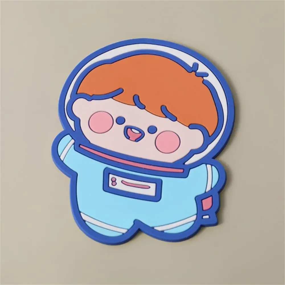 

Mug Pad Fine Workmanship Nerdy Rabbit Heat-insulated Tea Coaster Special-Shaped Coaster Special-Shaped Coaster 2Pcs