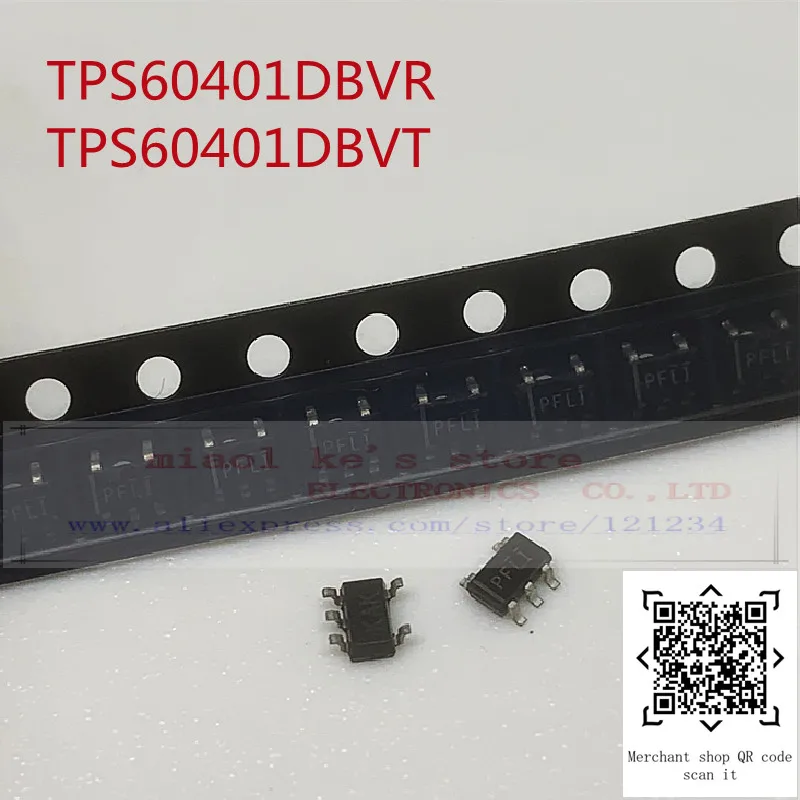 

[10 шт.] 100% Новинка Оригинал: TPS60401DBVR TPS60401DBVT TPS60401DBVRG4 TPS60401DBVTG4 PFLI - IC REG CHARG PUMP INV 60MA SOT23-5