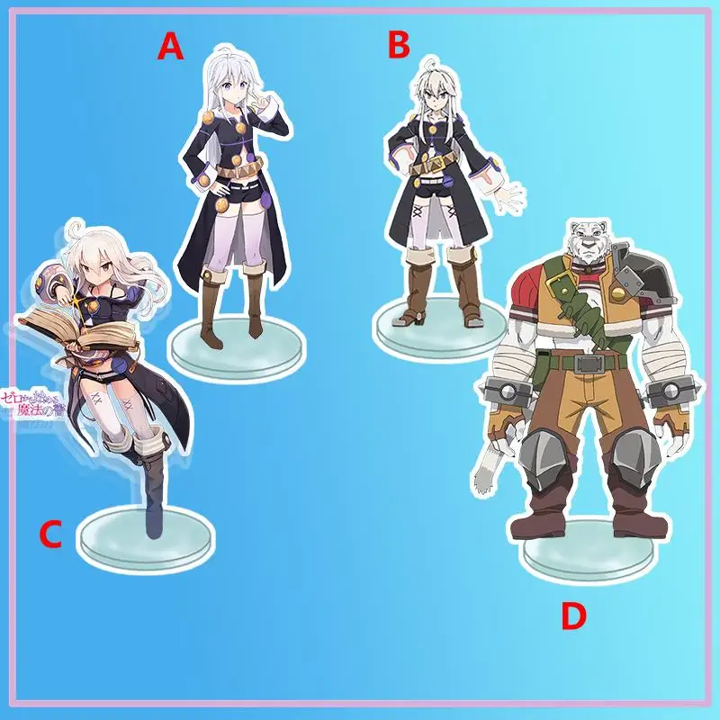 

Anime Stand Grimoire of Zero Zero mercenary Acrylic Figure Display desktop decoration 15cm