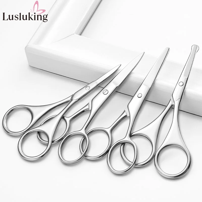 

Stainless Steel Eyebrow Eyelash Nose Hair Scissors Remover Makeup Tool Nail Scissors Manicure Cuticle Remove Cutter Trimmer