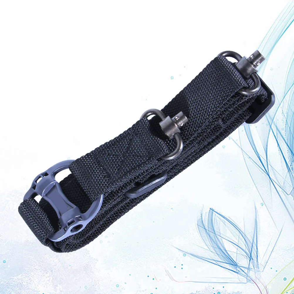 

Nylon Adjust Training Belt Hiking Outdoor Belts Waist Belt Accessories (Black)
