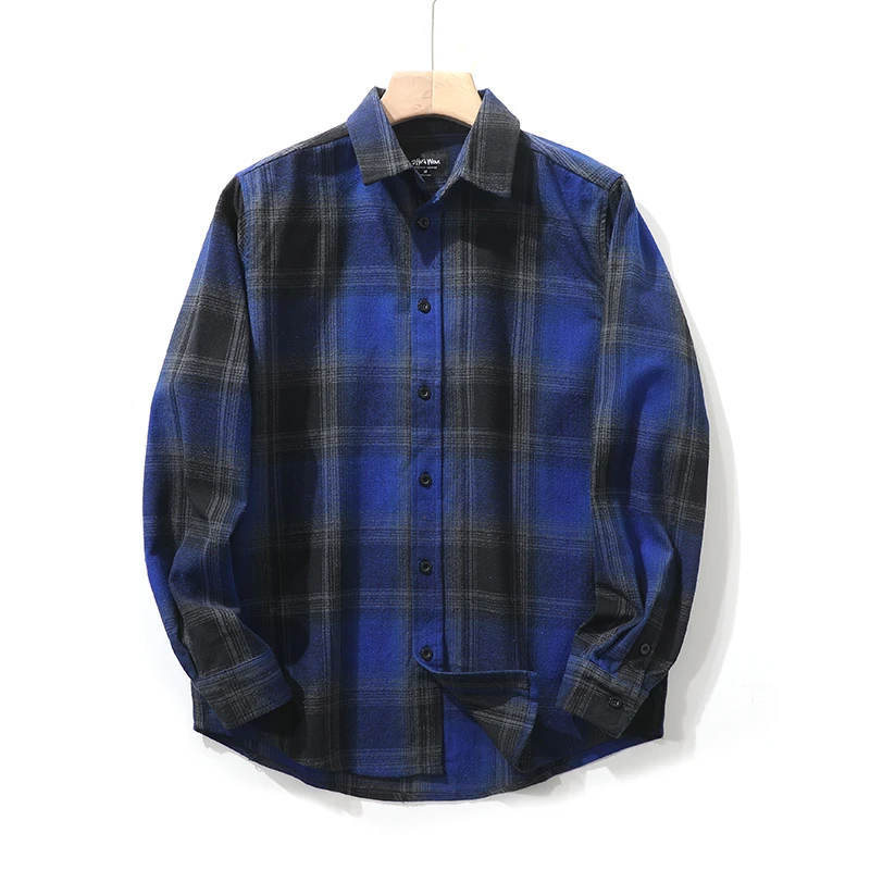 Мужская клетчатая рубашка