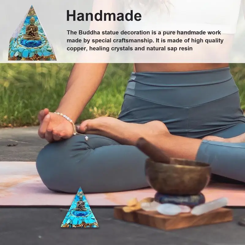 Хрустальная фигурка Будды