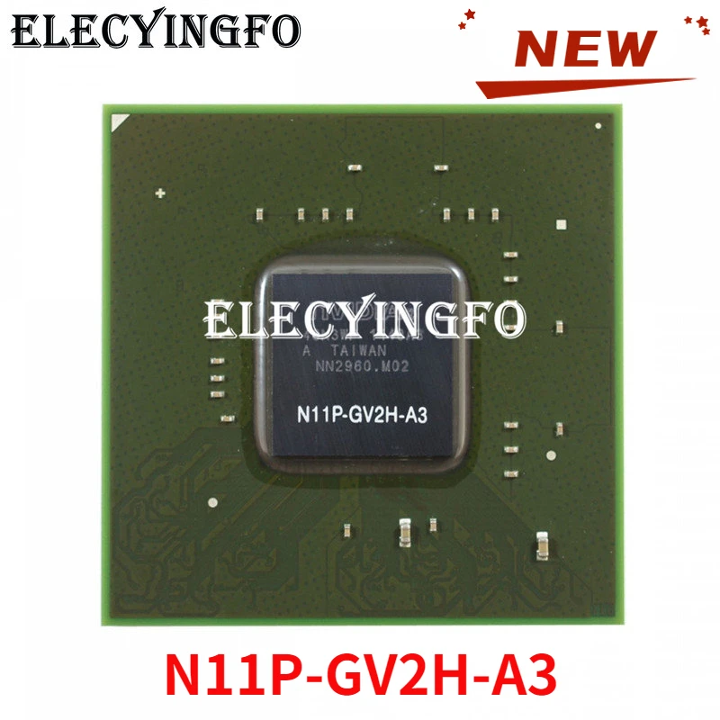 

Новый N11P-GV2H-A3 GeForce G320M графический чип GPU BGA чипсет