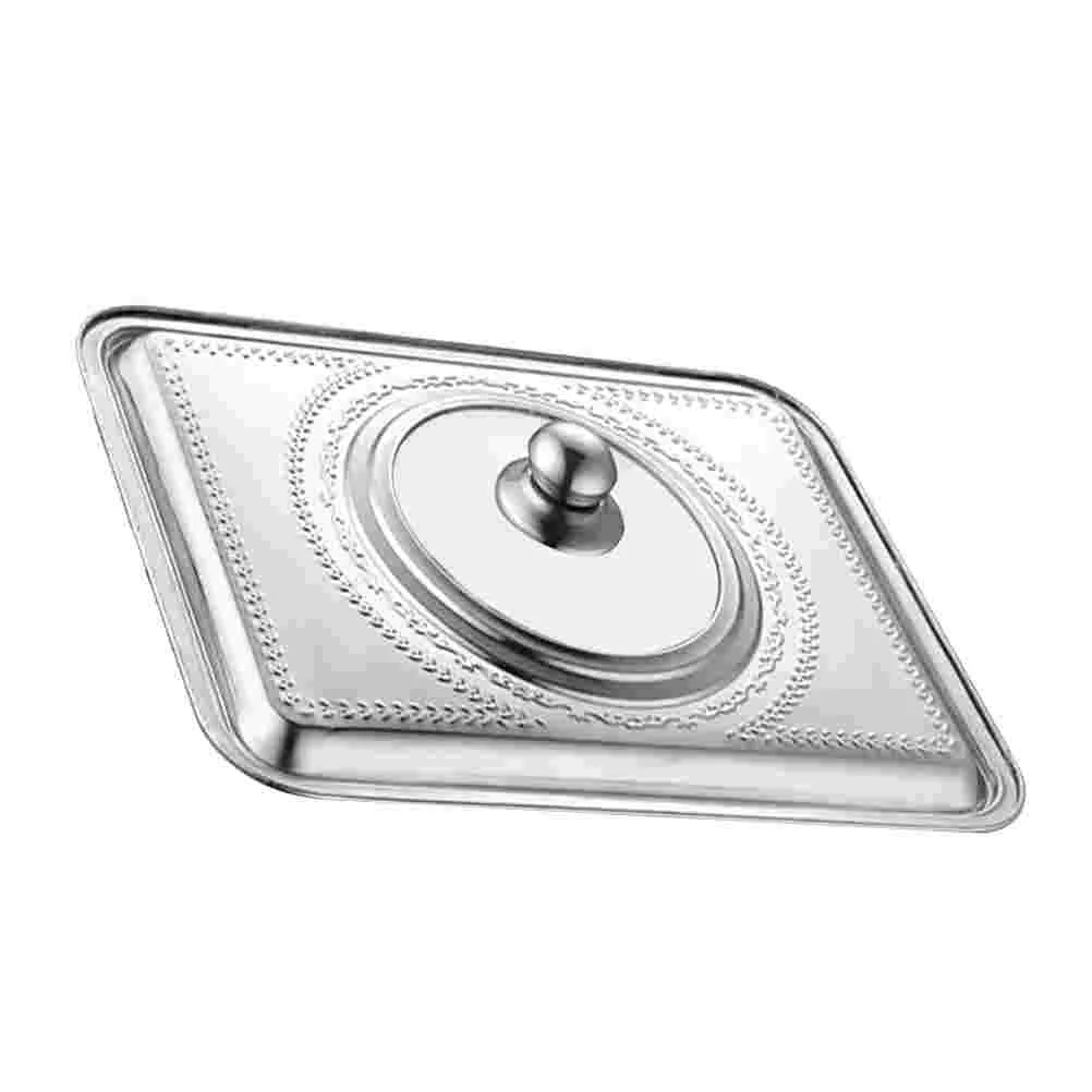 

Lid Cover Pot Pan Lids Steel Stainless Cooking Universal Kitchen Oil Splashing Pots Anti Frying Replacement Metal Pans Cookware