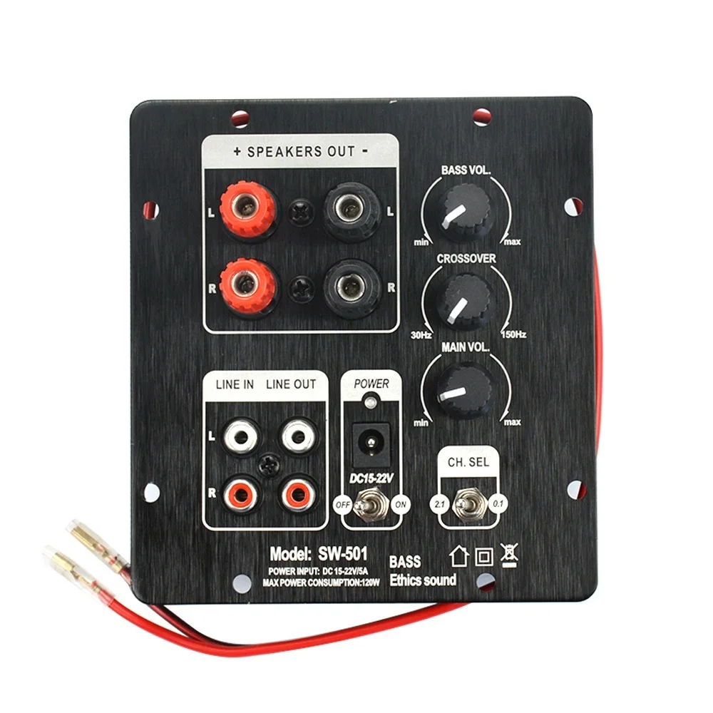 

Go 2.1 Digital Subwoofer SMD Integrated Amplifier Audio Board Independent 2.0 Channel Output Home Sound Speaker Amplifier