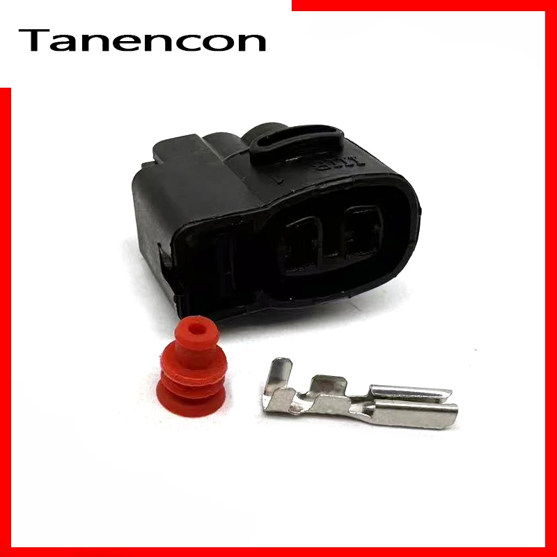 

2 Pin/Way Ignition Coil Female Automotive Connector CVVT Fuel Injector Plug Wiring Harness Socket MG640605 90980-10609