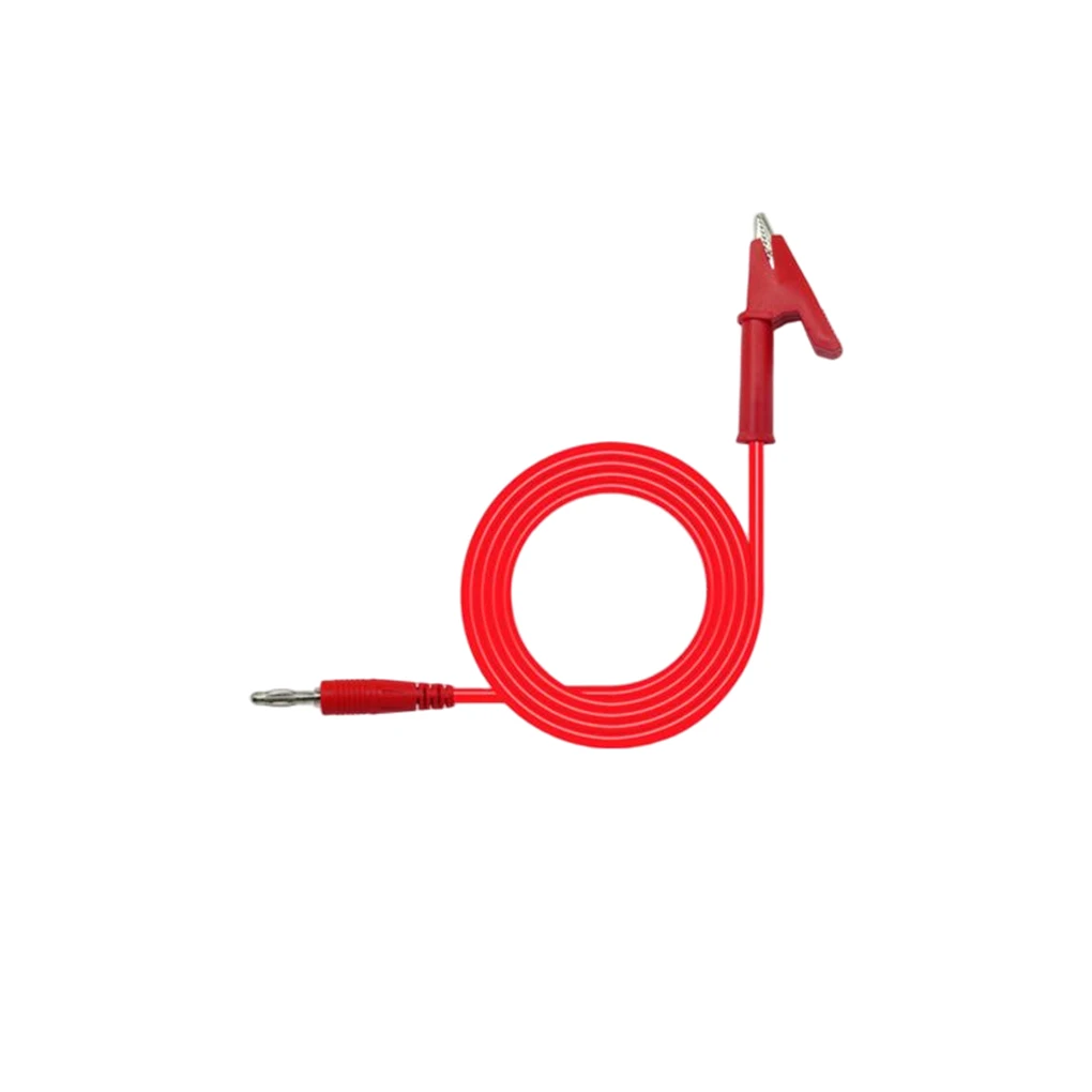 

Test Leads 4MM Banana Plug with Alligator Clip Cable Wire Electrical