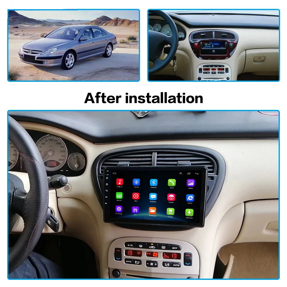 CarPlay Автомагнитола Магнитола 2 Din 4G Carplay автомобильное стерео WIFI GPS-навигация