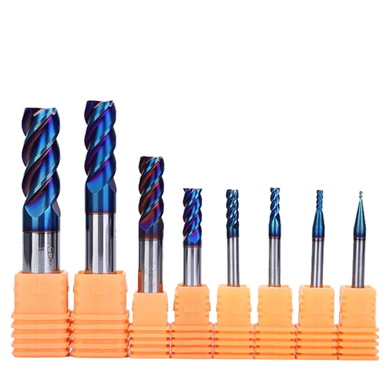 

Концевая фреза из карбида вольфрама Nano 4fluites, 1 шт.