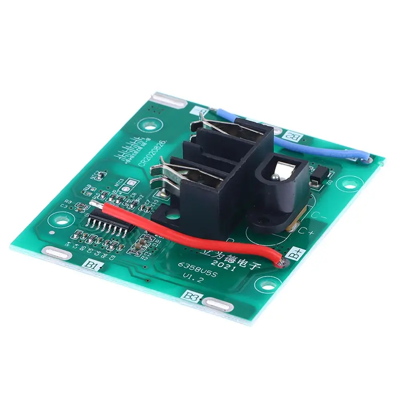 

5s Bms 21V 20A Li-Ion Lithium Battery Pack 3.7v PCBA 2Mos Hand Electric Drill Accessories