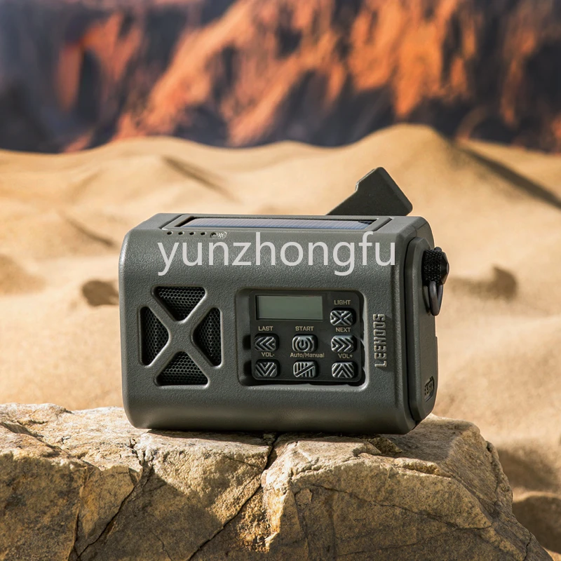 

Многофункциональный фонарь с солнечной батареей для экстренных ситуаций