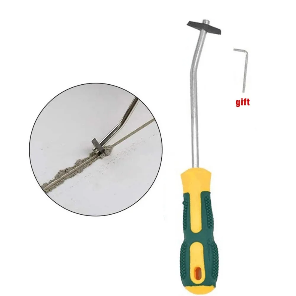 

Ceramic Tile Grout Remover Tungsten Steel Tile Gap Cleaner Drill Bit For Floor Wall Seam Cement Cleaning Construction Tool