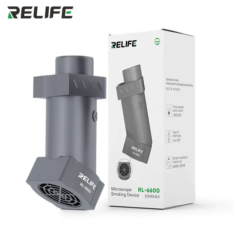 

RELIFE RL-6600 Дымосос для ремонта телефонов