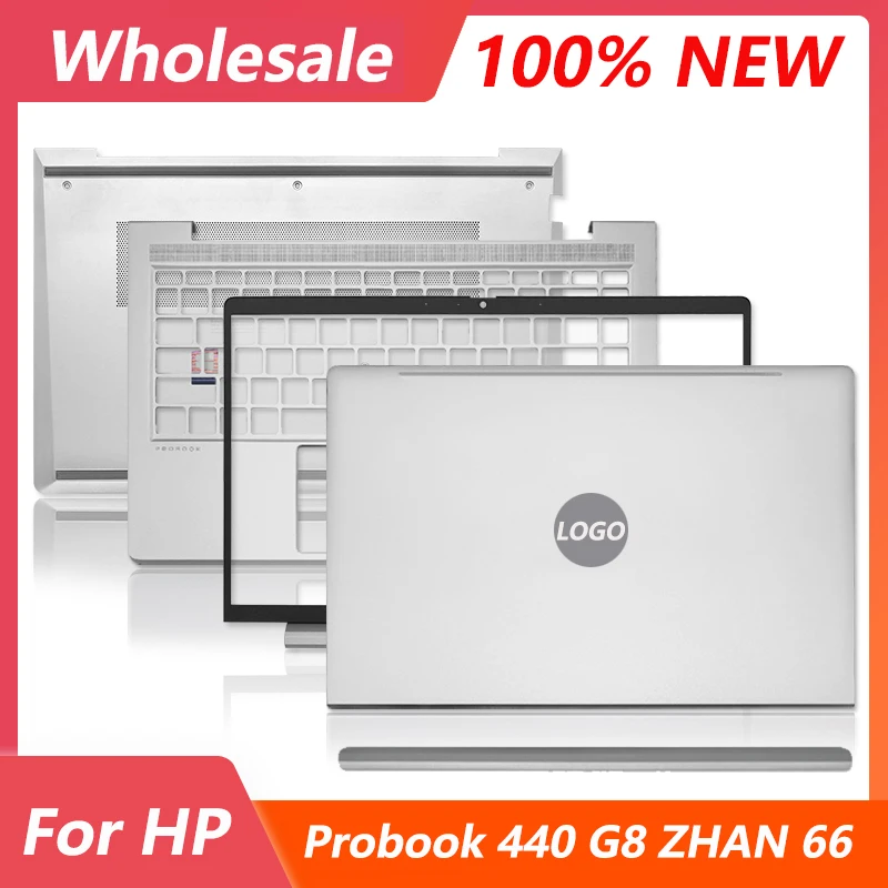 

New Original For HP Probook 440 445 G8 Pro 14 G4 LCD Back Cover Front Bezel Palmrest Upper Top Lower Bottom Cover Housing Case